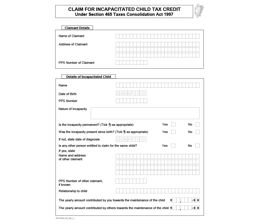 child tax credit worksheet 21