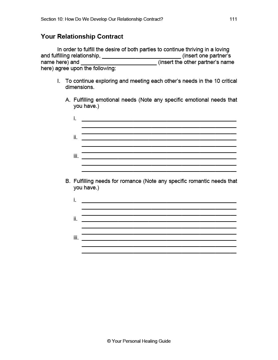 20+ Relationship Contract Templates & Relationship Agreements
