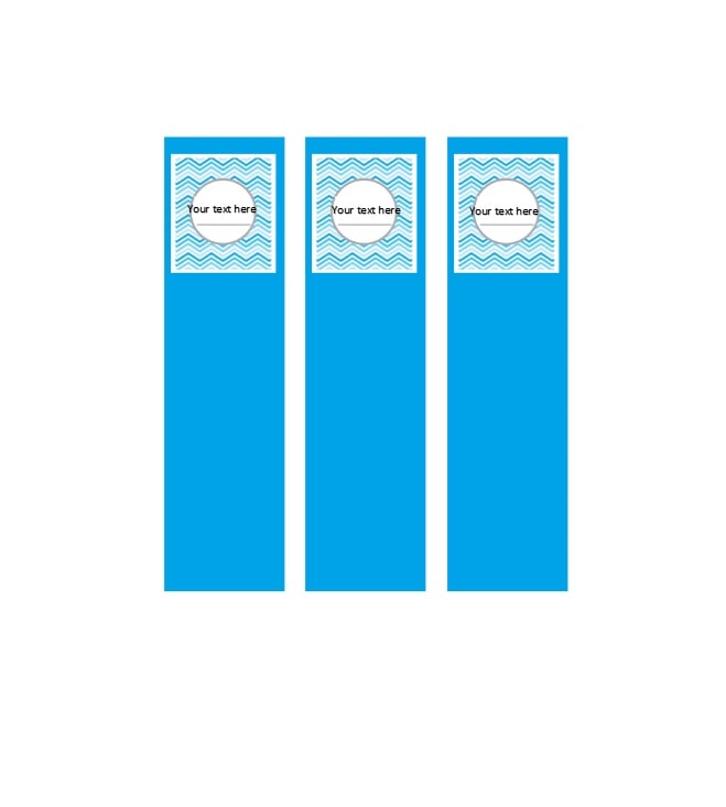 Binder Labels Template