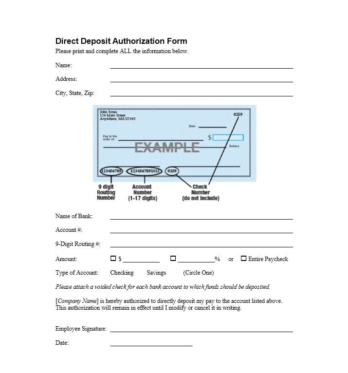 5-direct-deposit-form-templates-excel-xlts-5-direct-deposit-form