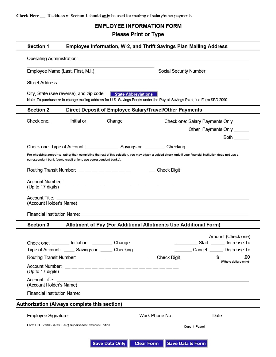 21 Printable Employee Information Forms (Personnel Information Sheets) In employee key holder agreement template