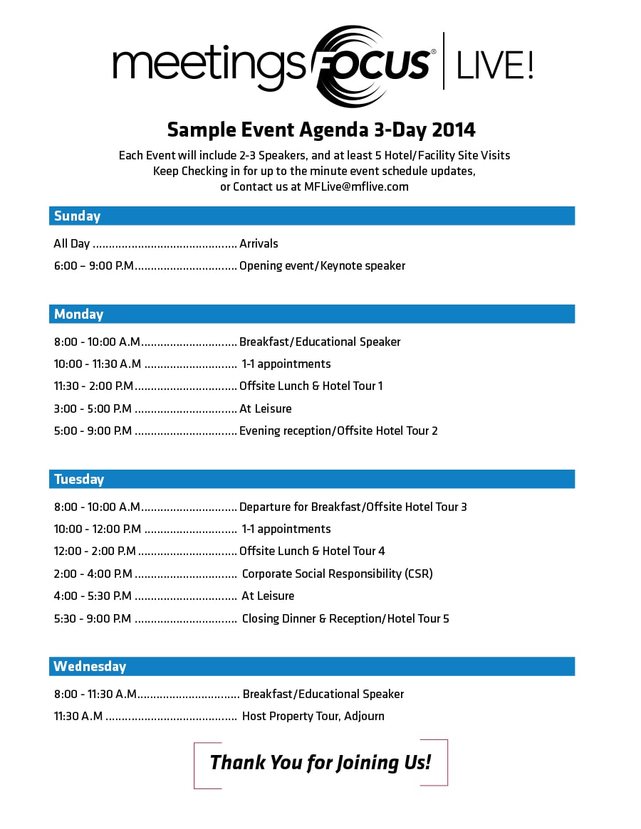 Free Event Program Template For Word from templatearchive.com
