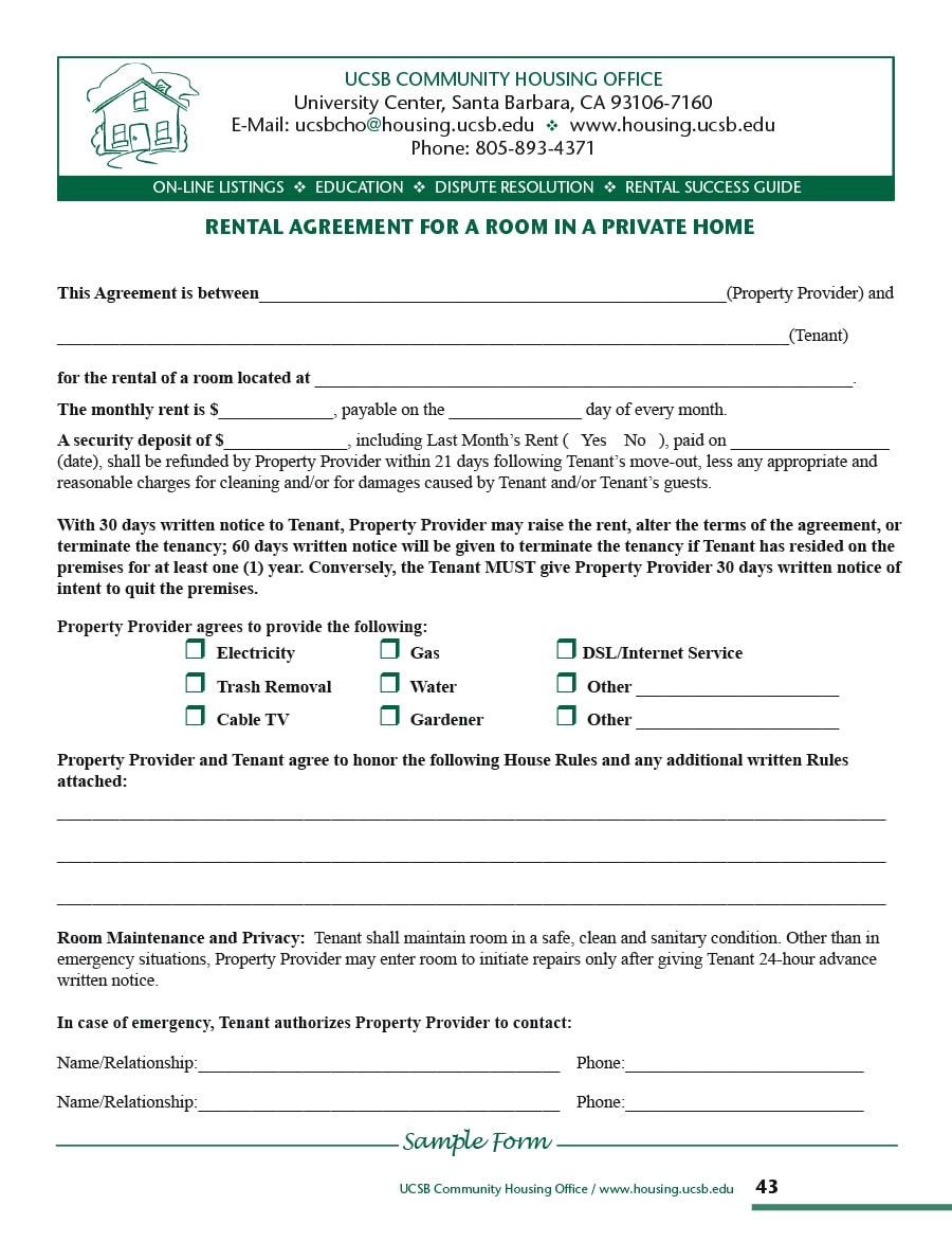 rental application form ontario 2021