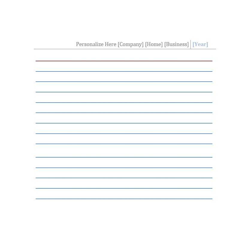 blank index page for project