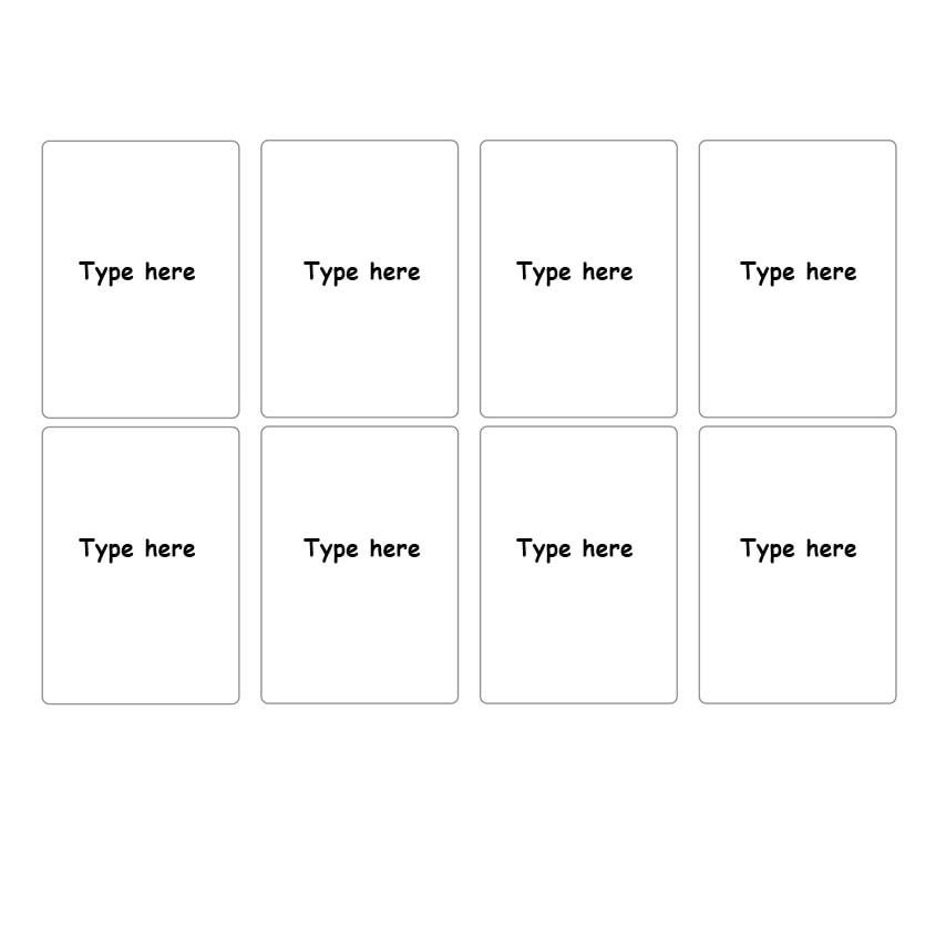 Flash Card Template For Word from templatearchive.com