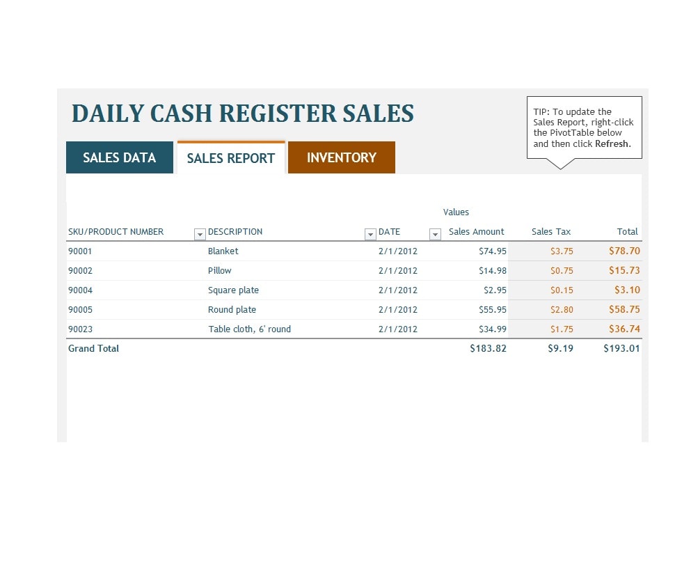 25 Sales Report Templates [Daily, Weekly, Monthly Salesman Reports] Pertaining To Daily Sales Report Template Excel Free
