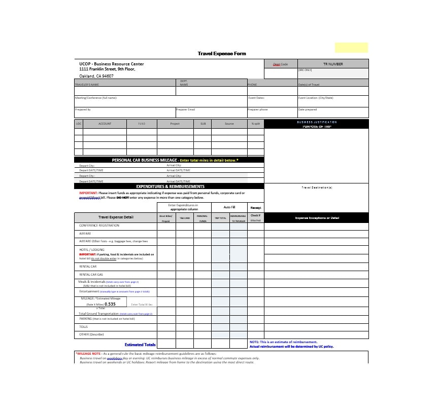 Original Best Travel And Expense Policy Templates Receipts Premium Receipt Templates