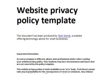 privacy policy template 04