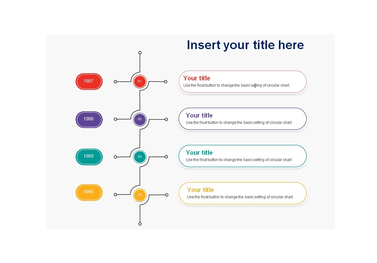 Timeline Chart Template Word