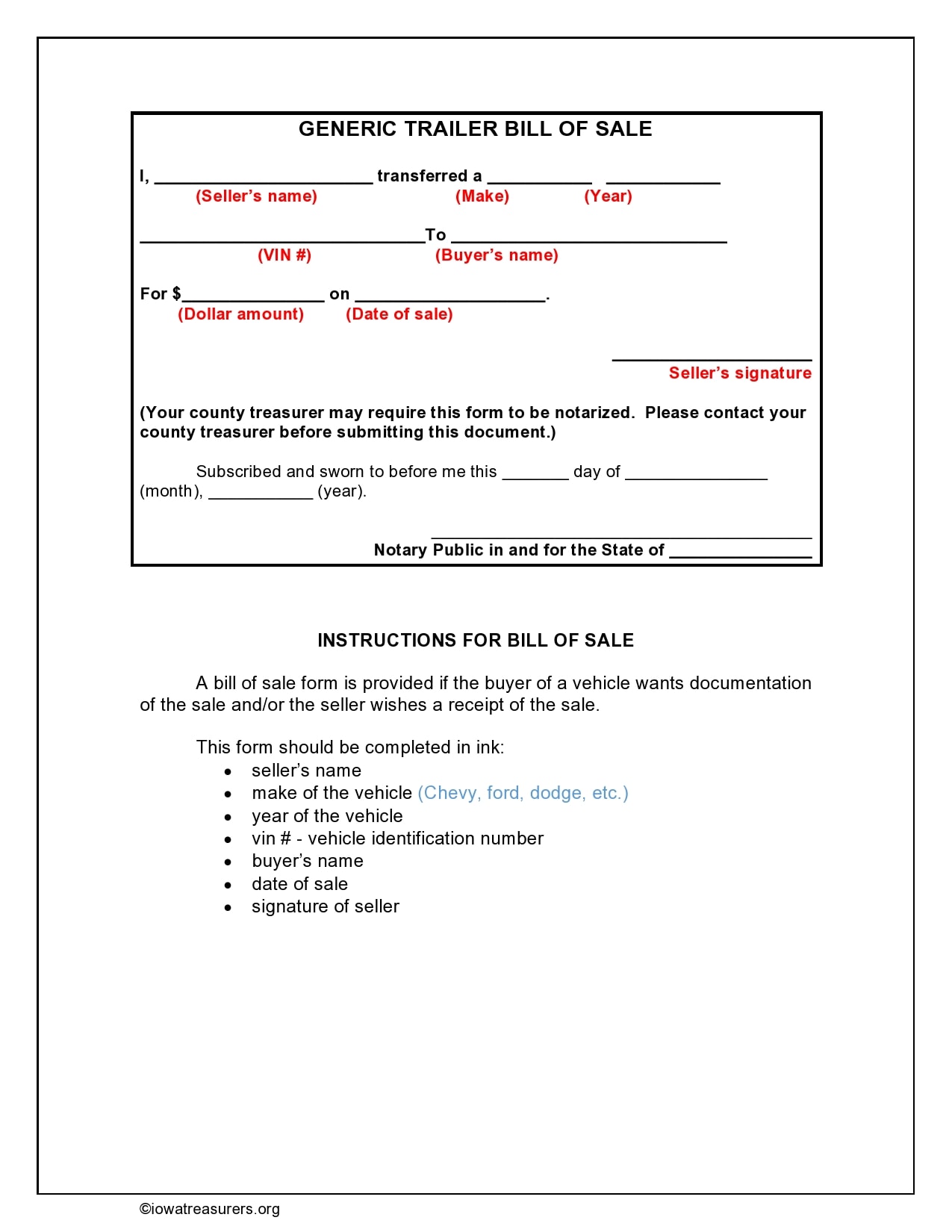 free-printable-bill-of-sale-for-utility-trailer