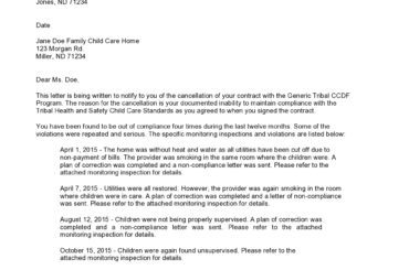 contract termination letter 25