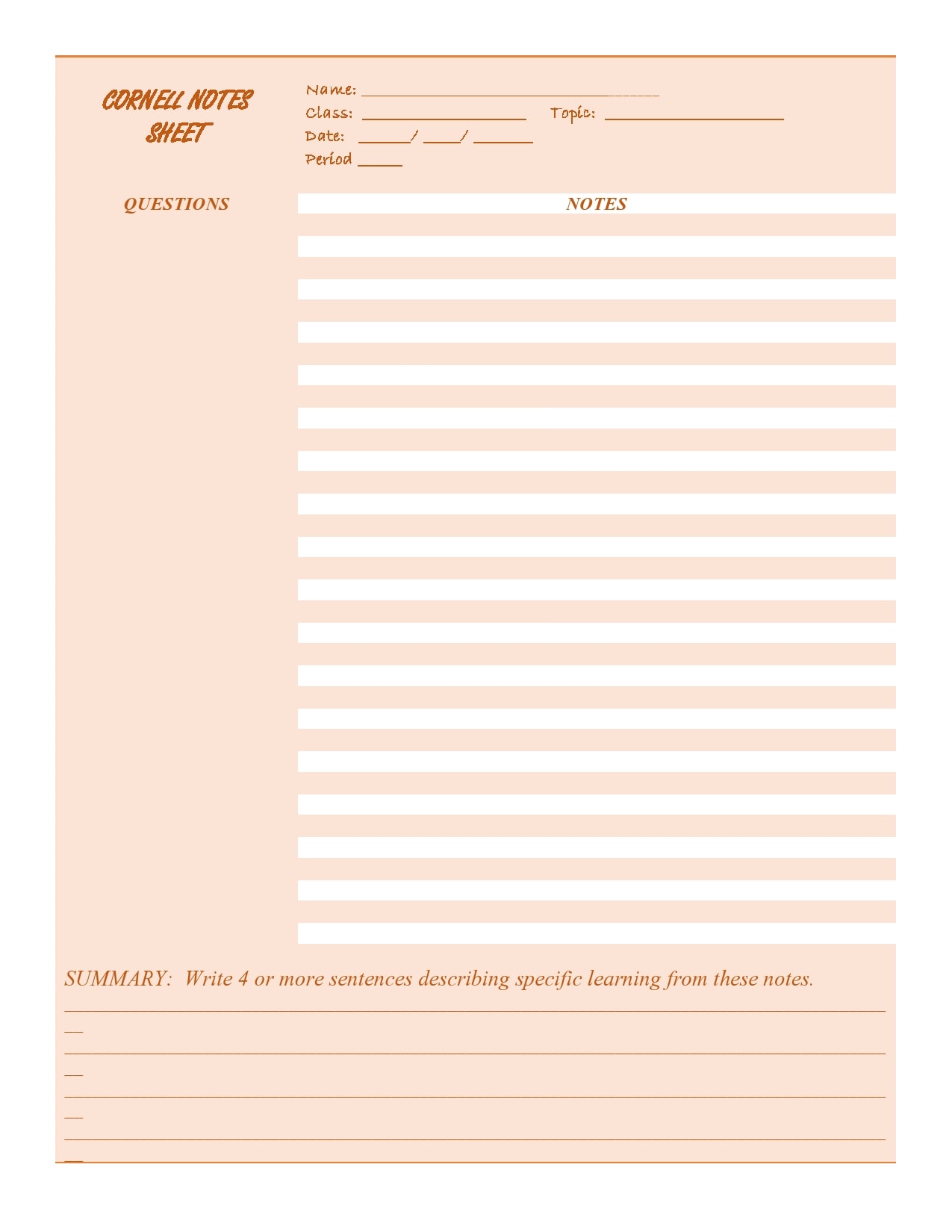 Graphic Organizer Free Printable Note Taking Templates Graphic