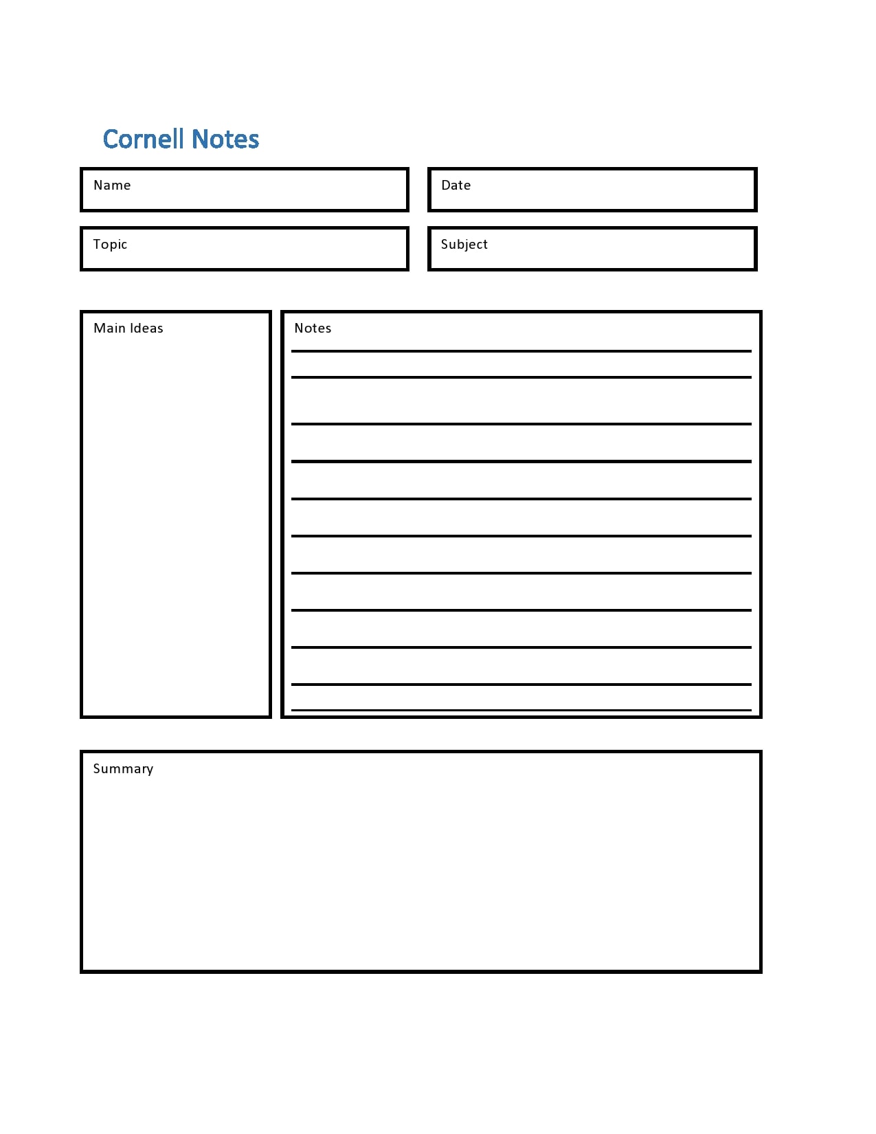 28-printable-cornell-notes-templates-free-templatearchive