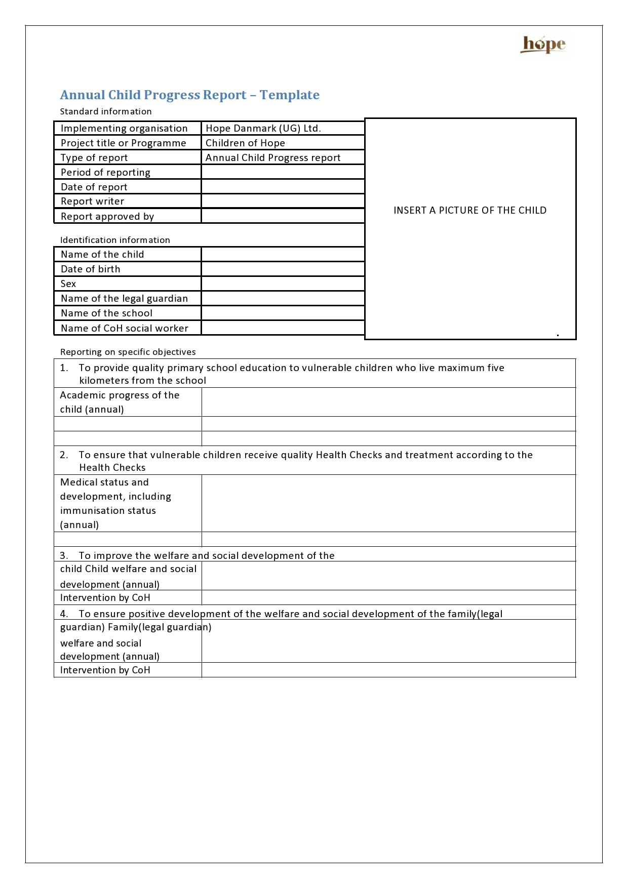 24 Professional Progress Report Templates (Free) - TemplateArchive With Regard To Intervention Report Template