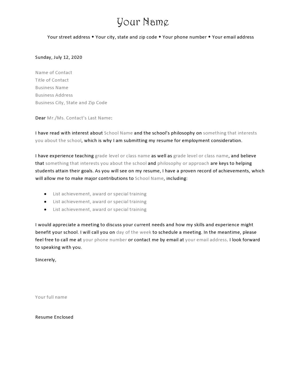 20 Editable Letter of Interest for a Job Templates - TemplateArchive Inside Letter Of Interest Template Microsoft Word