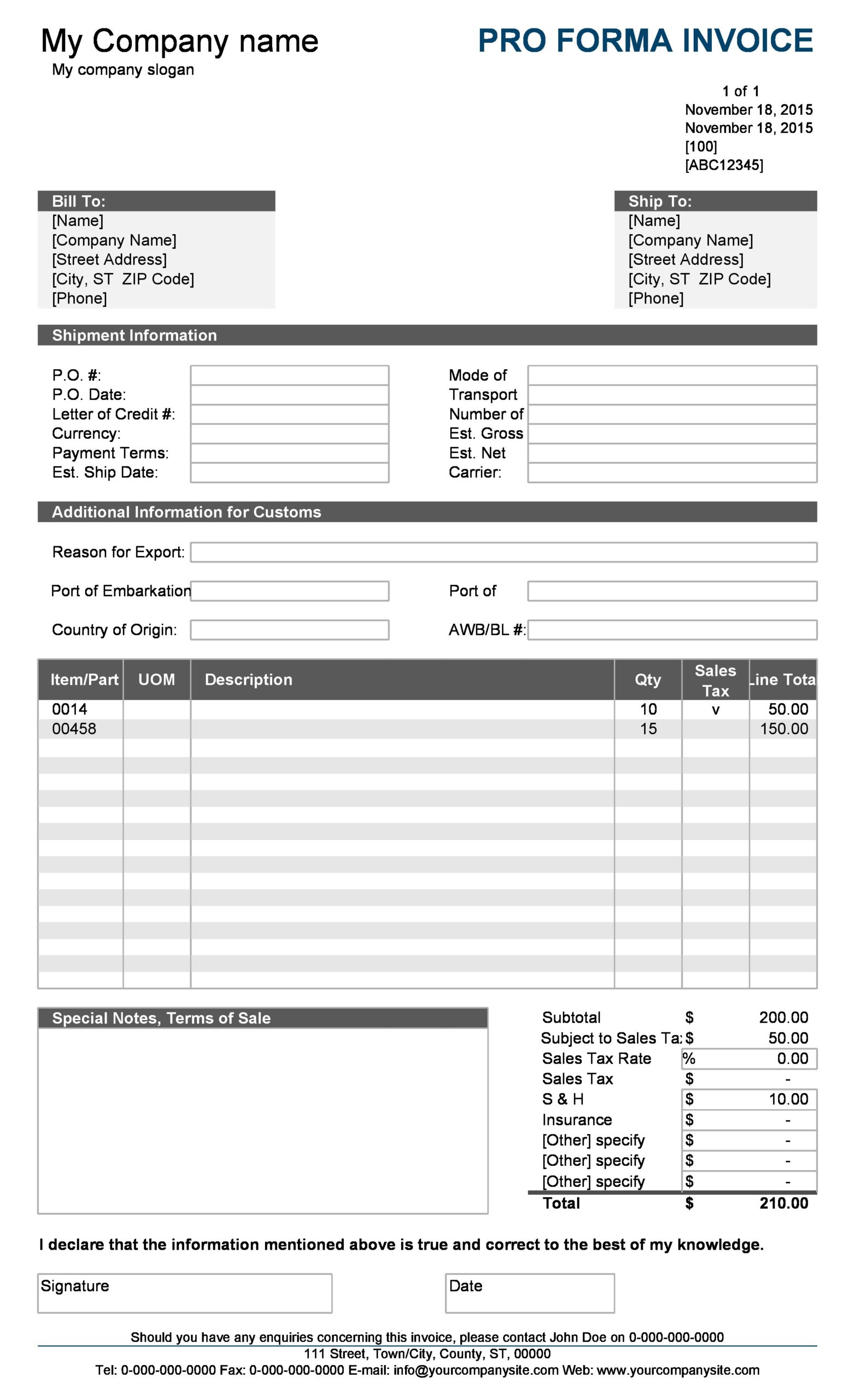 professional data entry invoice template