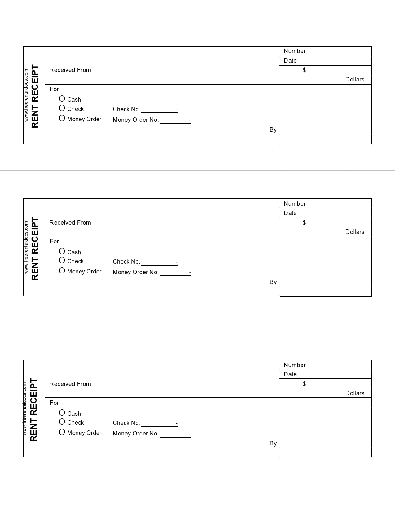 30 printable rent receipt templates wordpdf