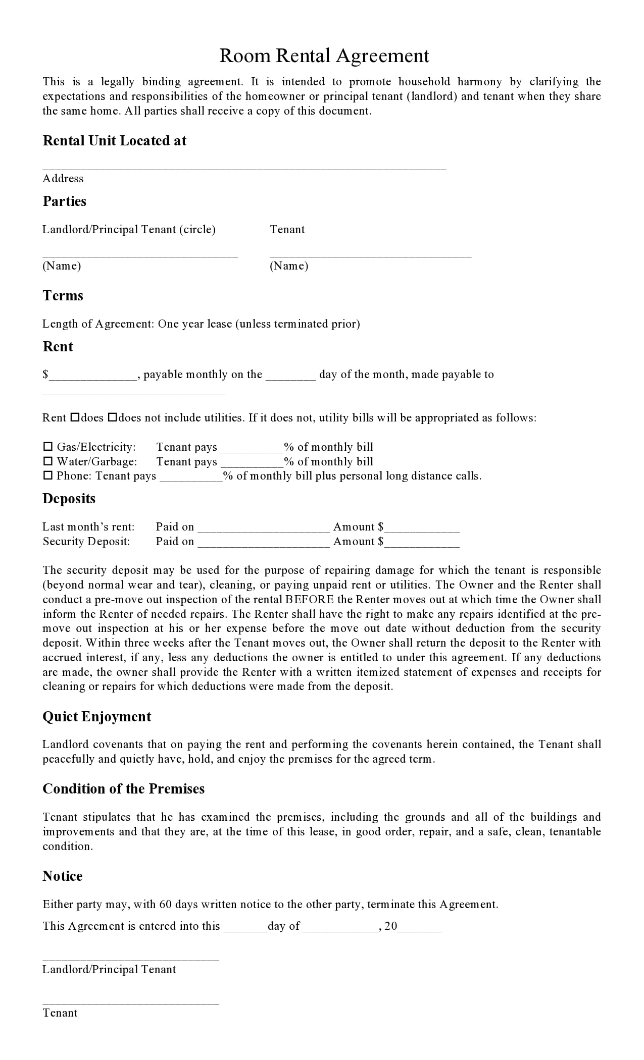 simple lease agreement word basic rental agreement template lease