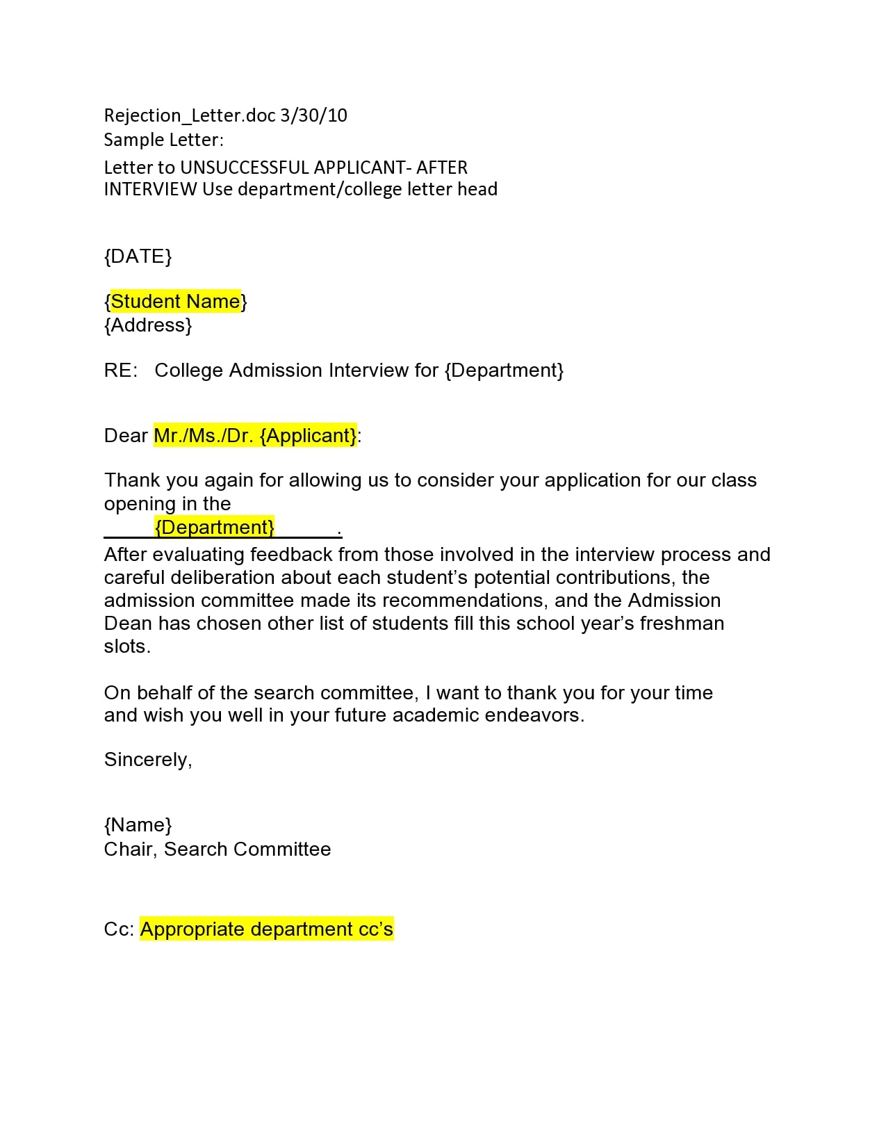 download-39-unsuccessful-applicants-sample-rejection-letter-for-job