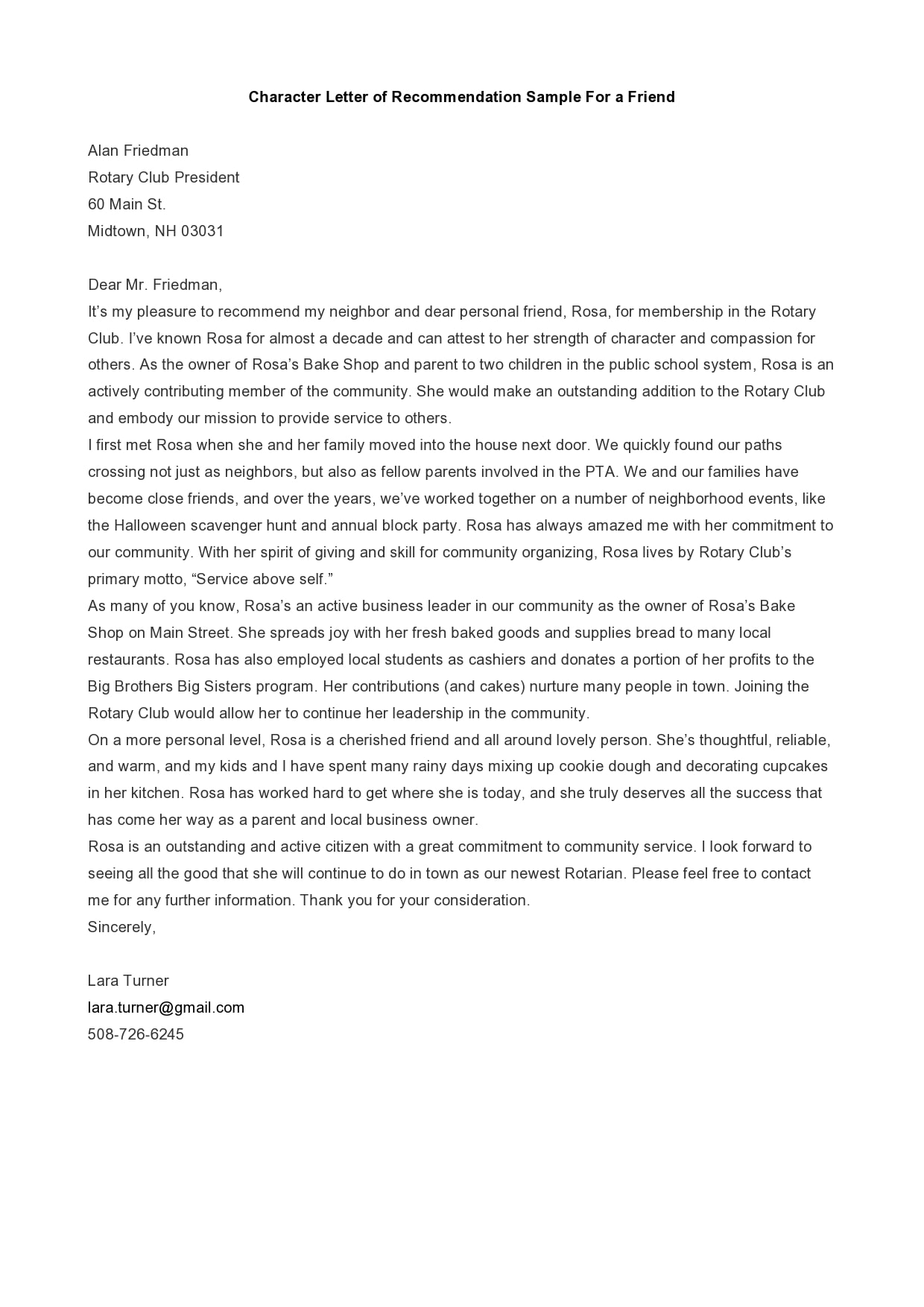 Letter Of Recommendation Short Notice from templatearchive.com