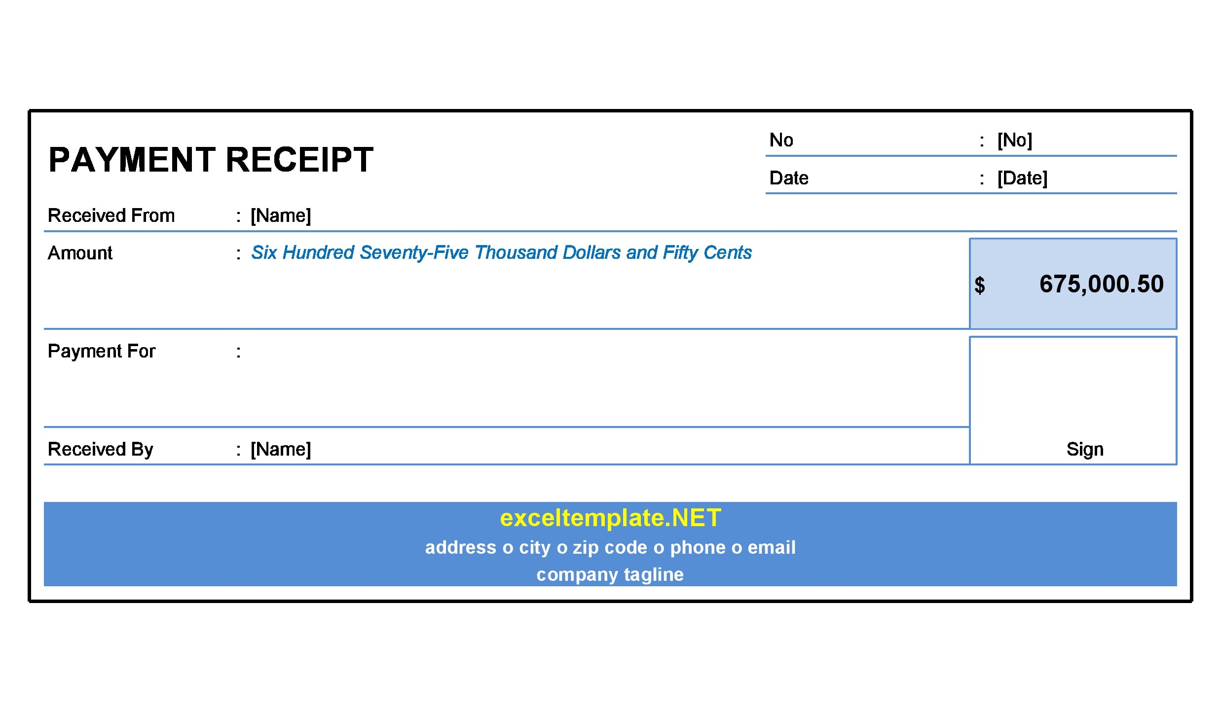 21 Great Payment Receipt Templates (Word) - TemplateArchive For Credit Card Receipt Template