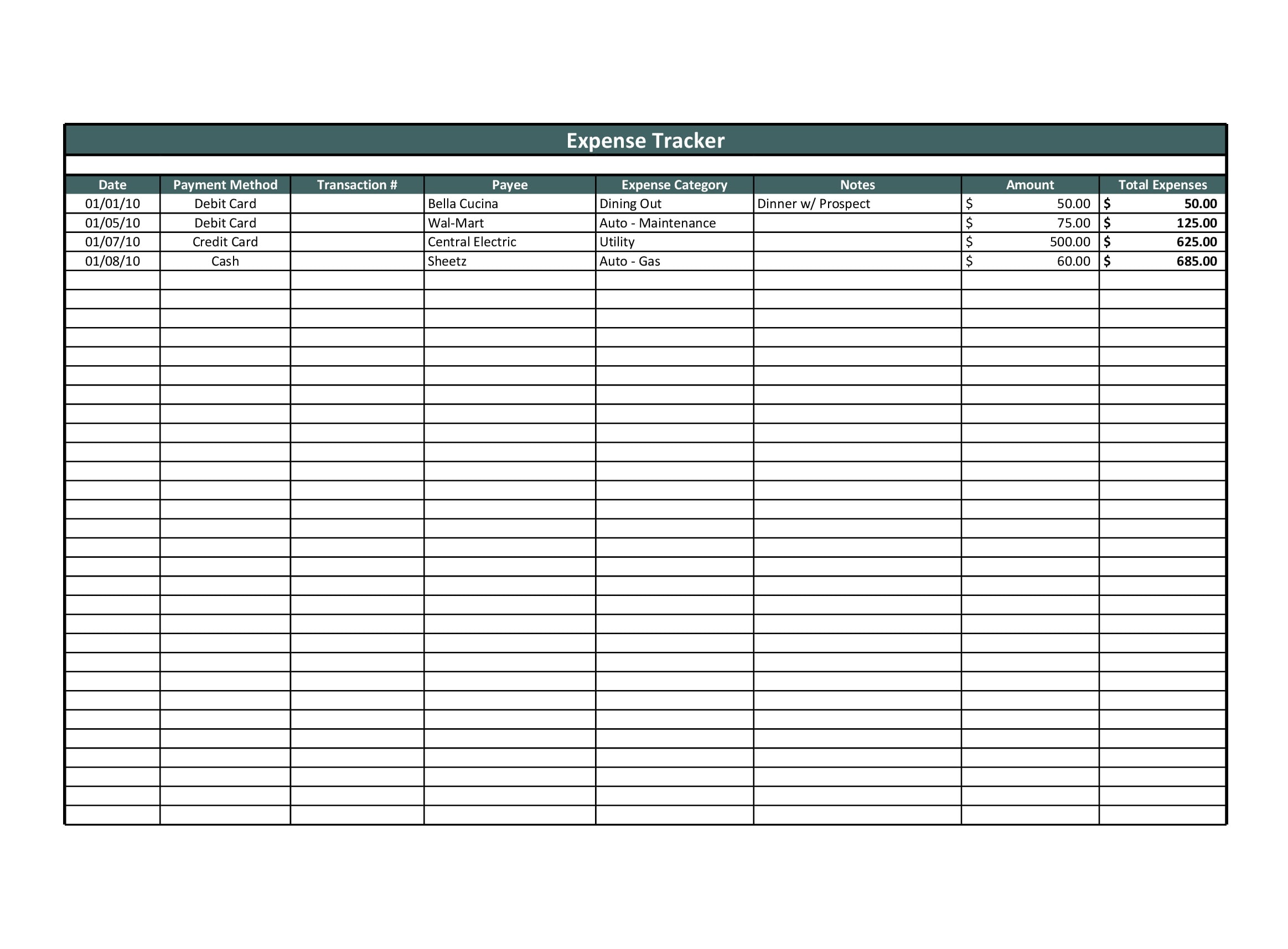 20 Best Business Expense Spreadsheets (20% Free) - TemplateArchive Inside Excel Spreadsheet Template For Small Business