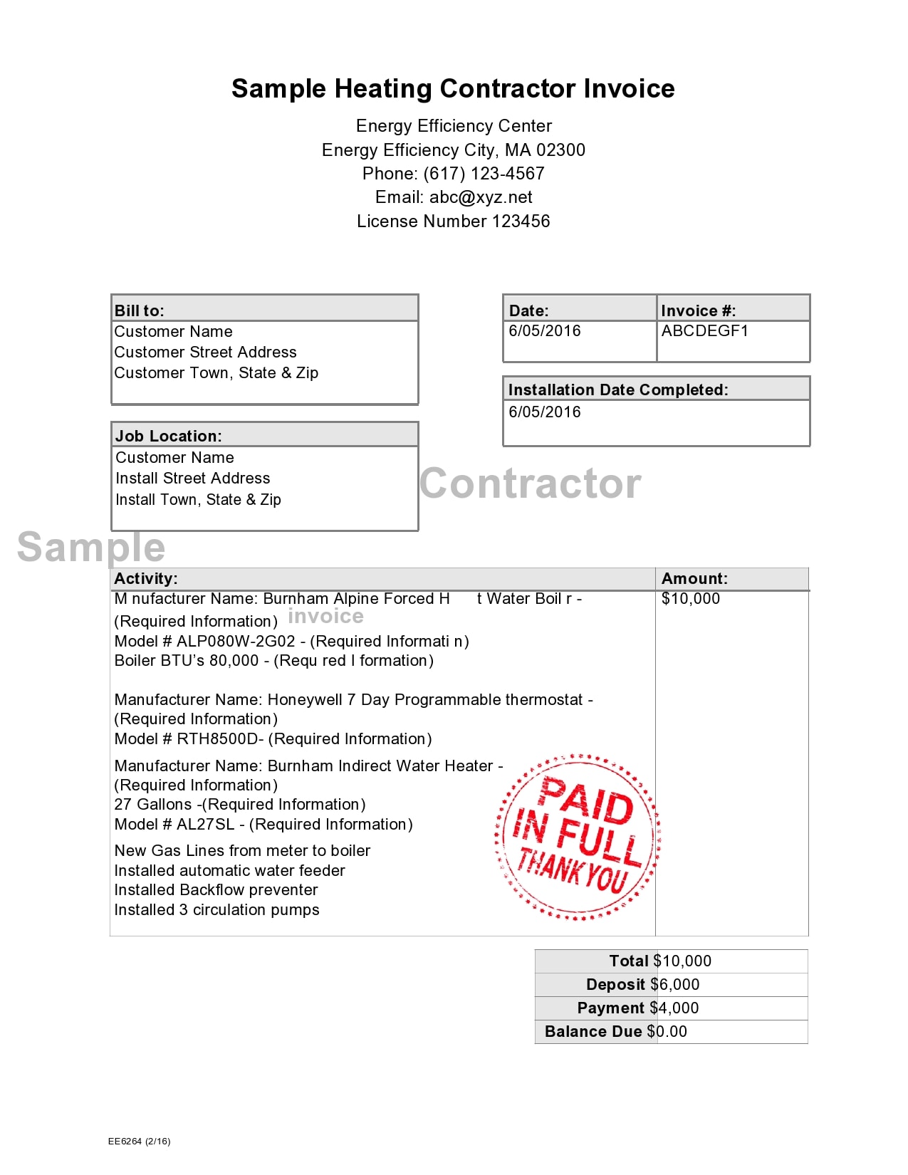 28 Independent Contractor Invoice Templates (FREE)