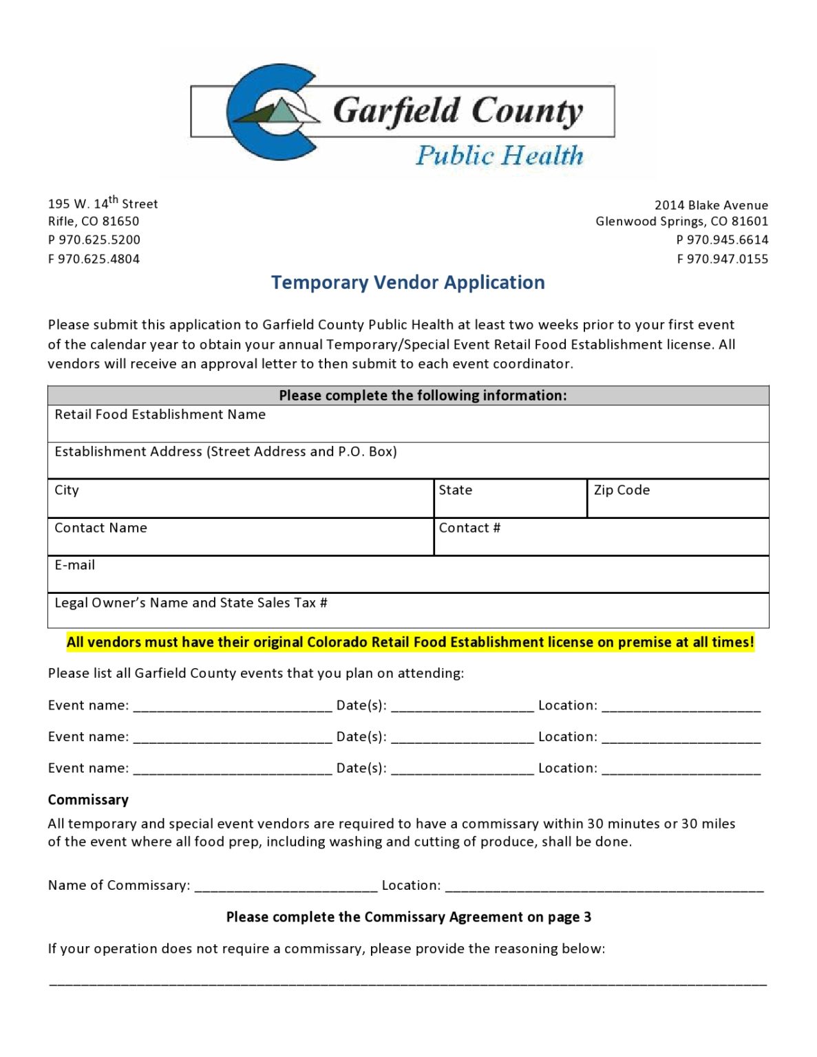 30 Free Vendor Application Forms (+Templates) TemplateArchive