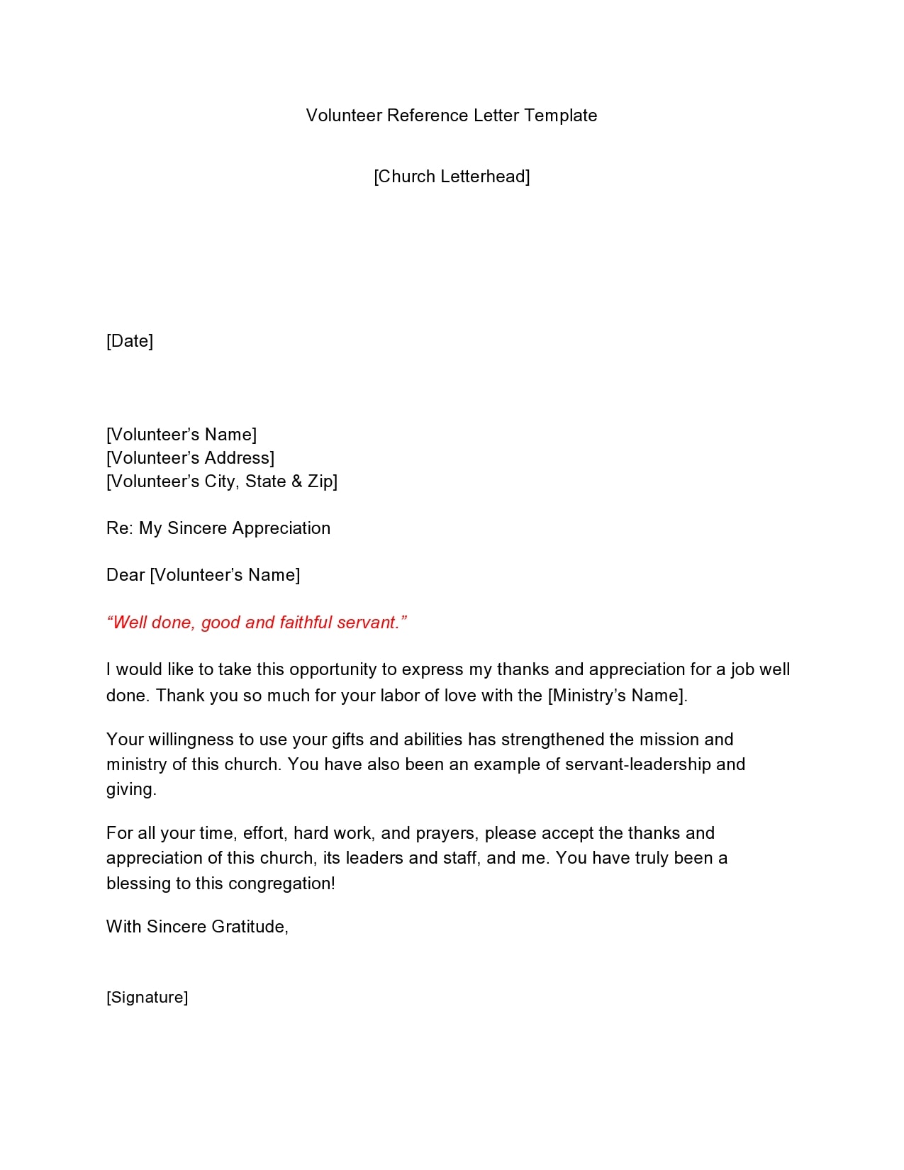 21 Professional Volunteer Recommendation Letters [Free] Intended For Reference Letter Template For Volunteer