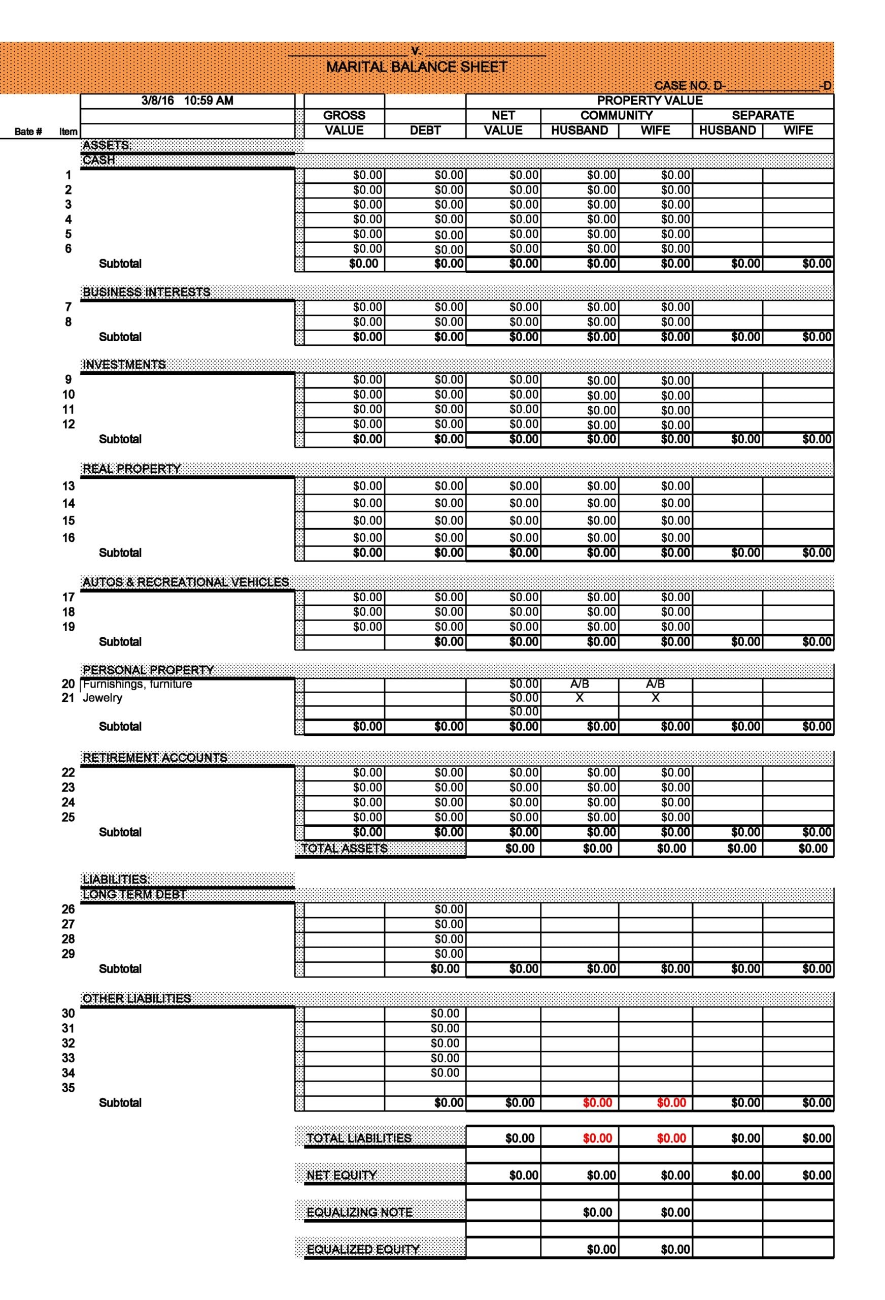balance sheet template 14