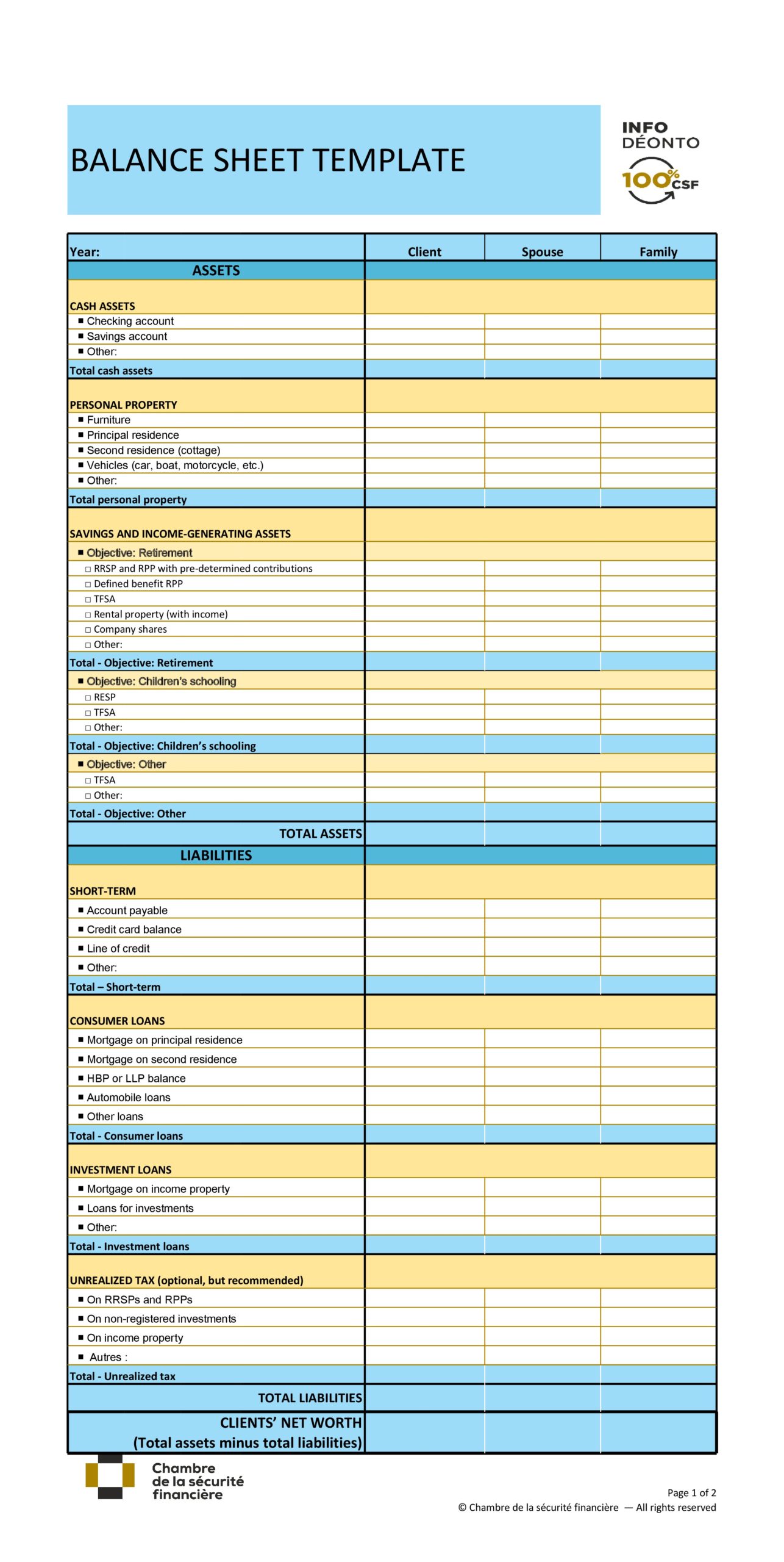 balance sheet template 20