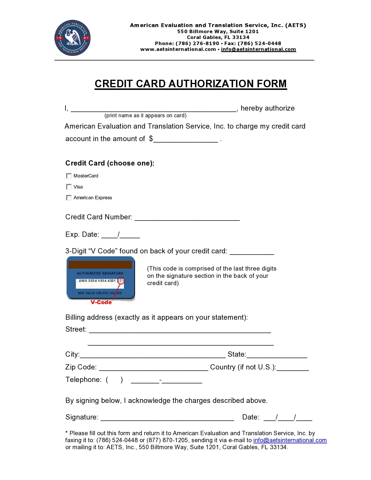 credit card authorization form template 09