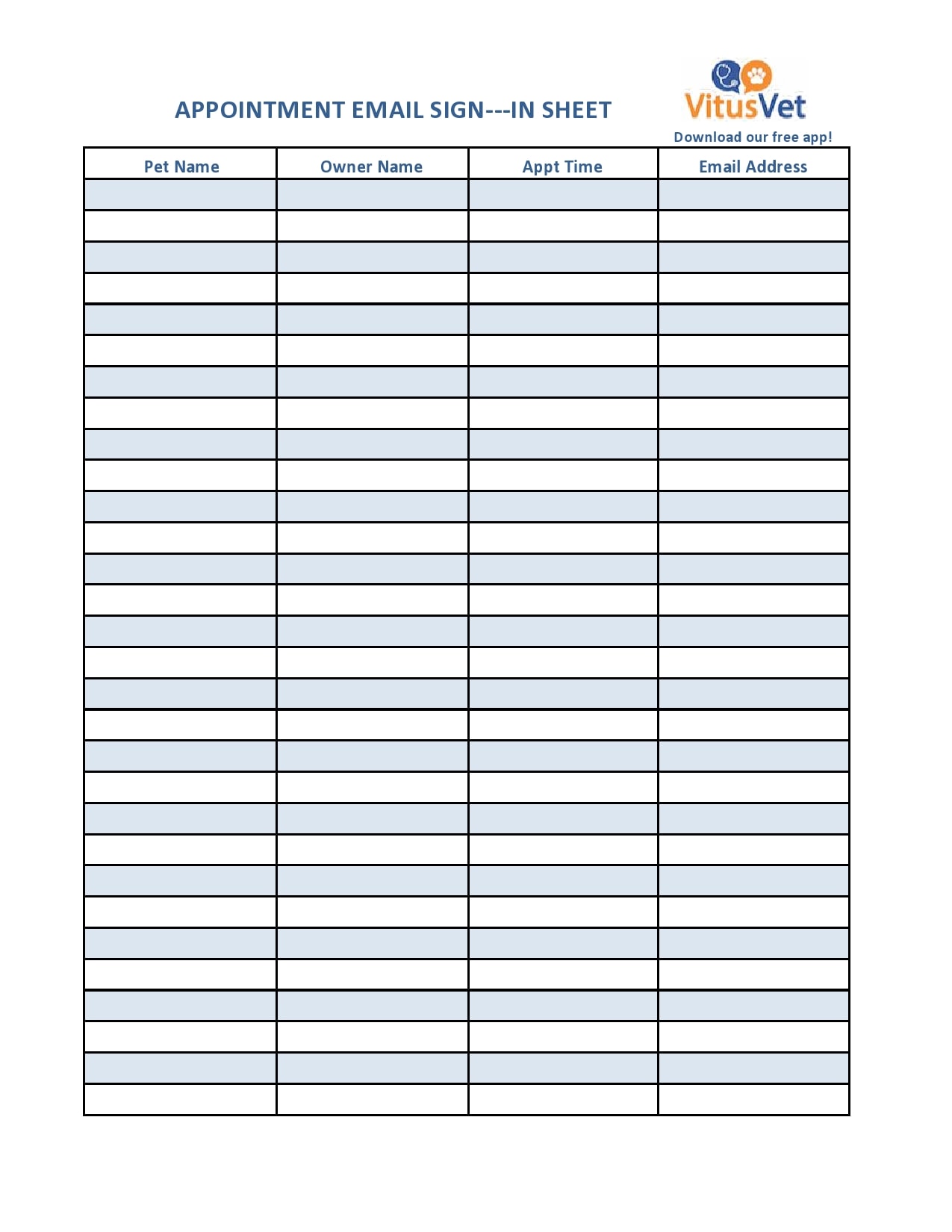 sign-up-chart-template