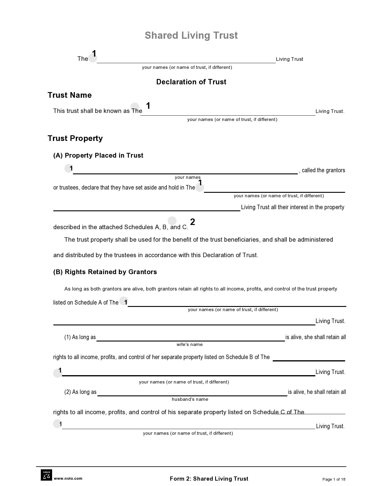 free-printable-living-trust-forms-printable-templates