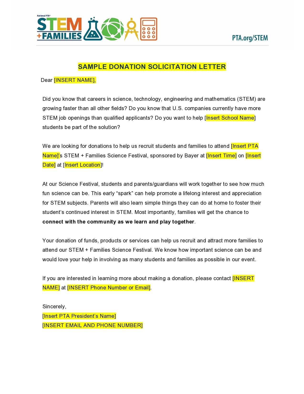 22 Editable Solicitation Letters (Free Samples) - TemplateArchive