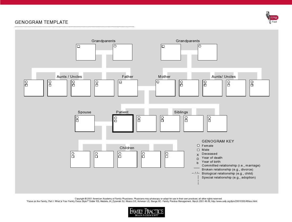 A Simple Family Tree Template - Over 50+ Templates