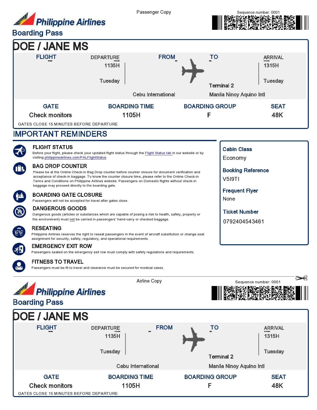 22 Editable Plane Ticket Templates (Word, PDF) - TemplateArchive Regarding Plane Ticket Template Word