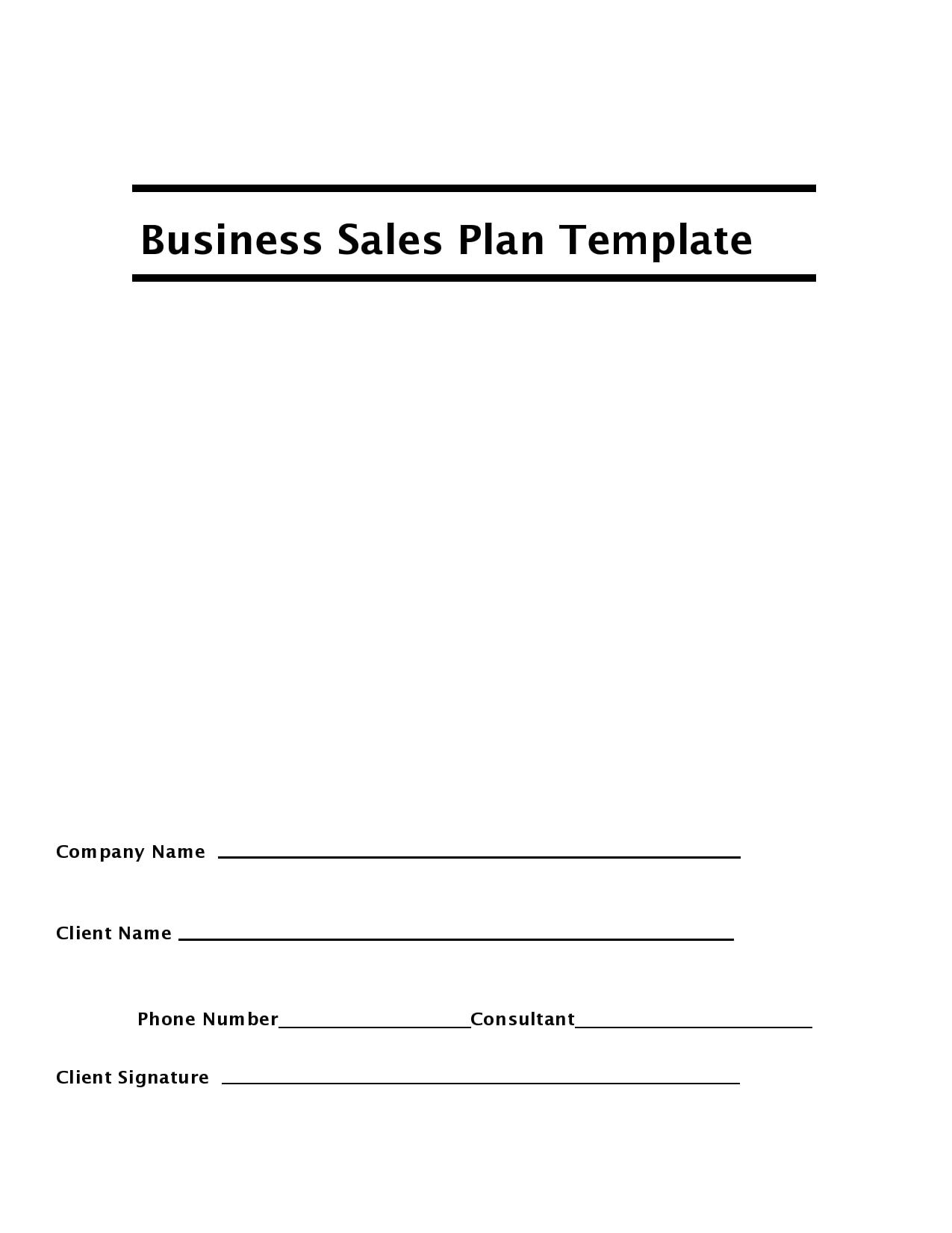 sales strategies template 21