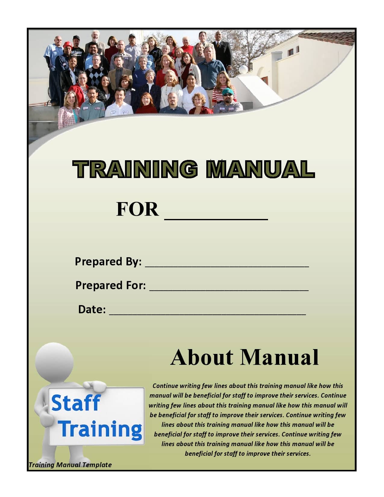 29 Best Training Manual Templates (+Examples) - TemplateArchive