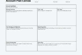account plan template 11